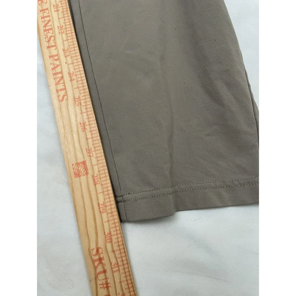 BYLT Everyday Pant 2.0  Size 36x30 Khaki Stretch Work Golf Wrinkle Free UPF 50+